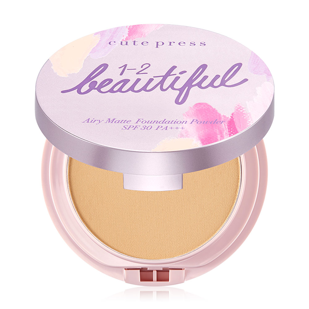 Cute Press 1-2 Beautiful Airy Matte Foundation Powder SPF30/PA+++ 13g #03