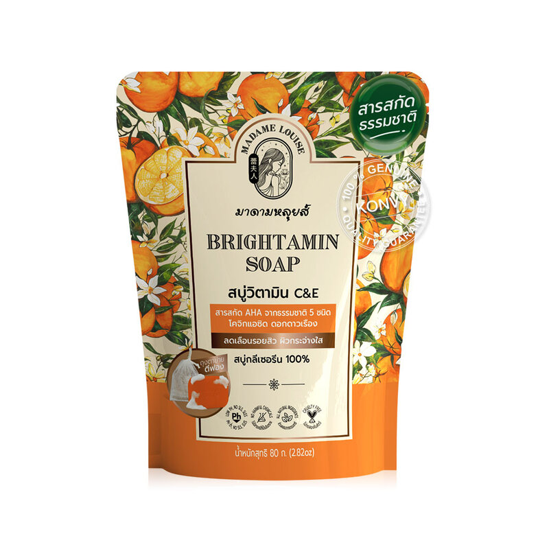 MADAME LOUISE Brightamin Soap C & E 80g