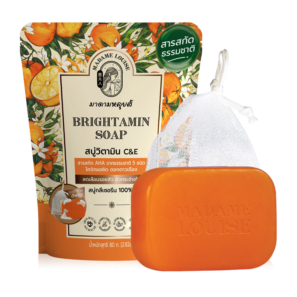 MADAME LOUISE Brightamin Soap C & E 80g