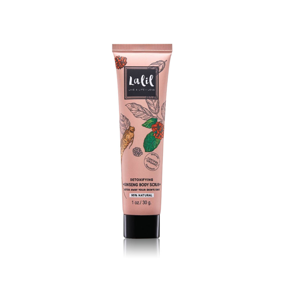 Lalil Detoxifying Ginseng Body Scrub 30g [30158]