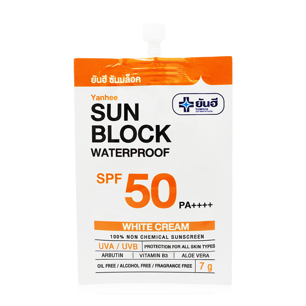 Yanhee Sun Block Waterproof SPF 50 PA++++ 7g #White