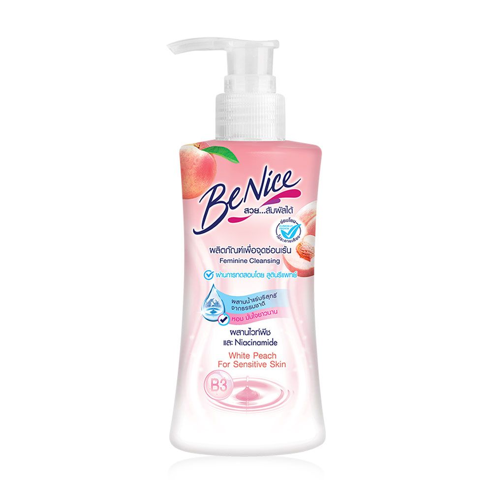 BeNice Feminine Cleansing White Peach For Sensitive Skin 150ml