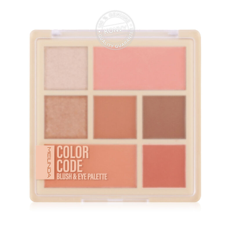 Mei Linda Color Code Blush & Eye Palette 10.6g #01 Eye Candy