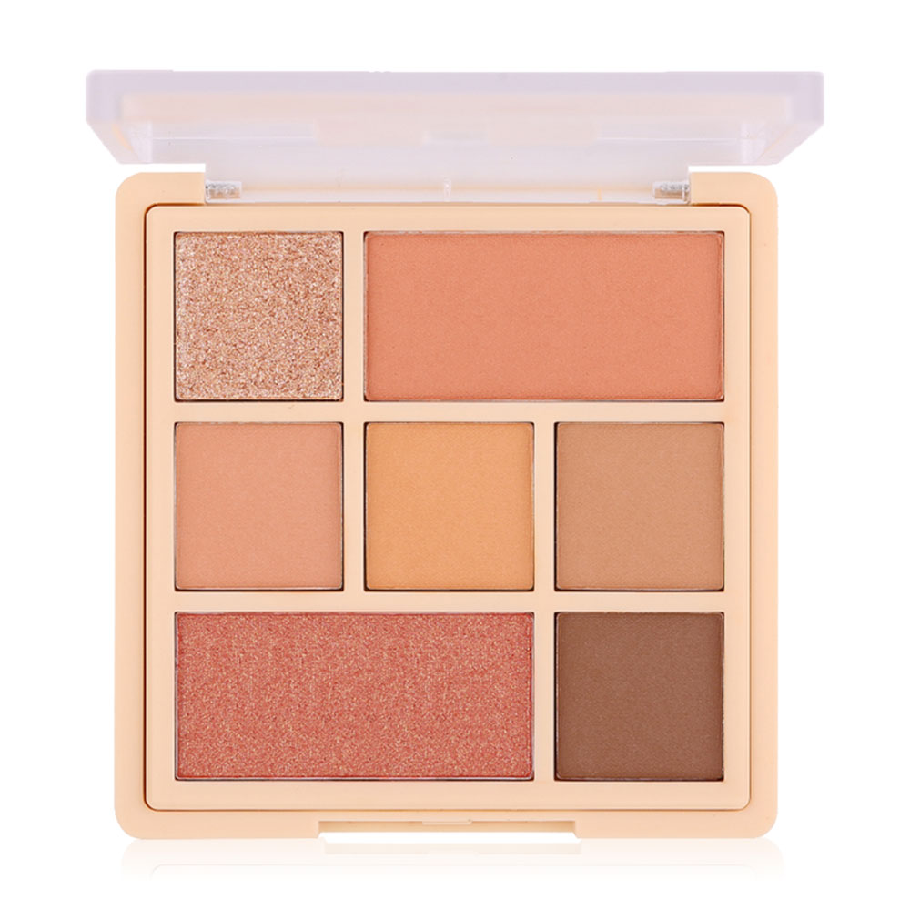 Mei Linda Color Code Blush & Eye Palette 10.6g #03 Warm Nude ( สินค้าหมดอายุ : 2025.07.31 ) 