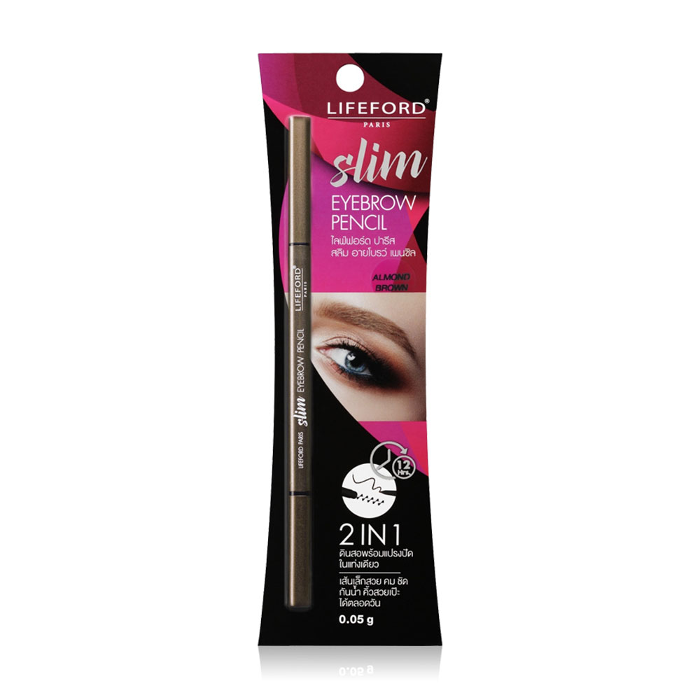 Lifeford Paris Slim Eyebrow Pencil 0.05g #Almond Brown