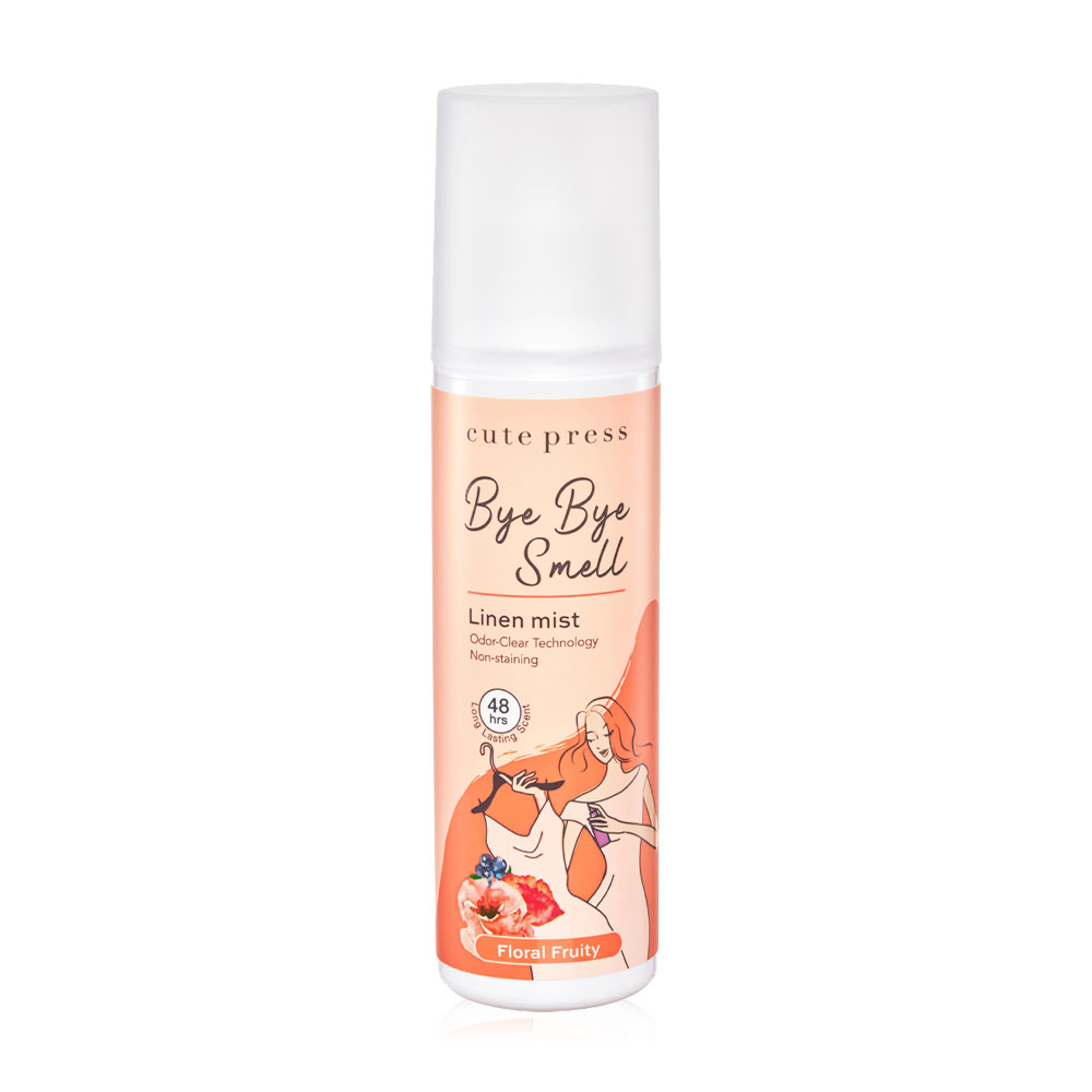 Cute Press Bye Bye Smell Linen Mist Floral Fruity 240ml