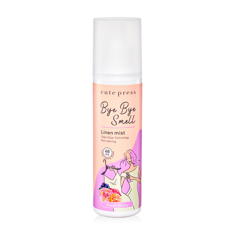 Cute Press Bye Bye Smell Linen Mist Fresh Fruity 240ml