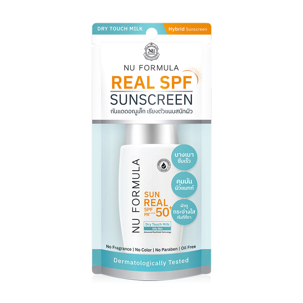  Nu Formula Sun Real SPF50+/PA++++  Dry Touch Milk 40g