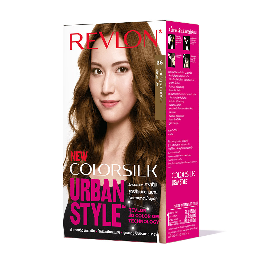 REVLON Colorsilk Urban Style 130ml #36 Chestnut Mochi