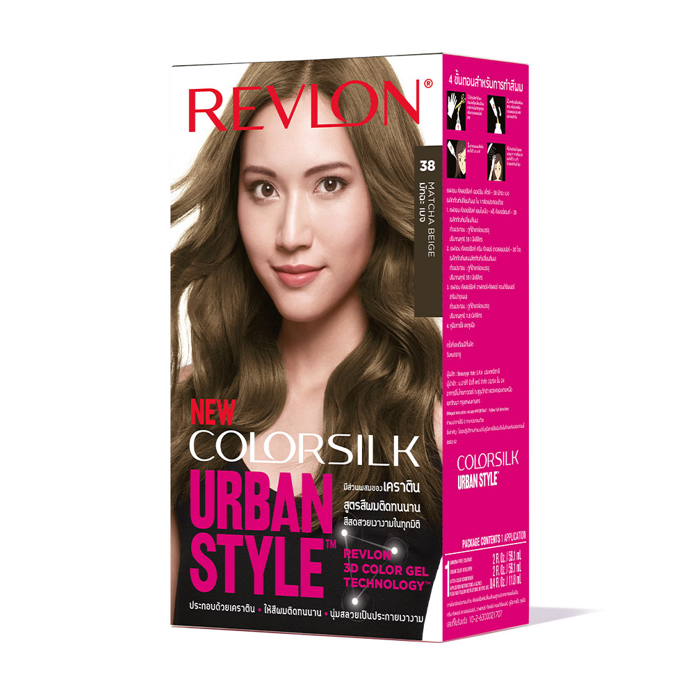 REVLON Colorsilk Urban Style 130ml #38 Matcha Beige