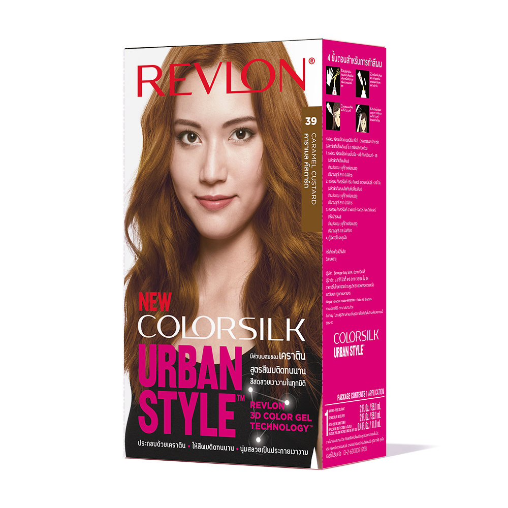 REVLON Colorsilk Urban Style 130ml #39 Caramel Custard