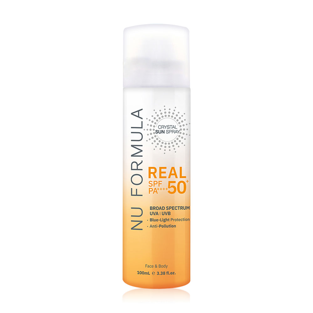 [Free Gift] Nu Formula Crystal Sun Spray Real SPF50+ PA++++ 100ml