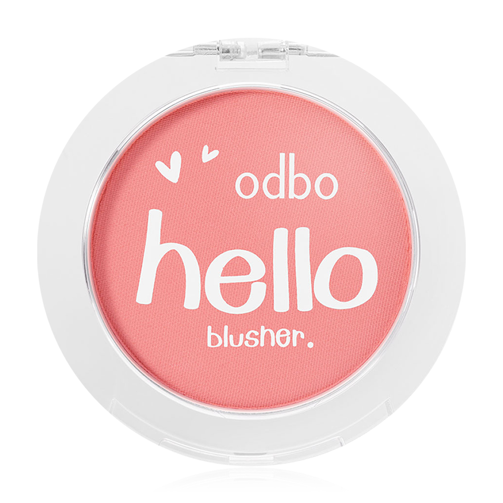 ODBO Hello Blusher 4g #Od1300-01 Coral
