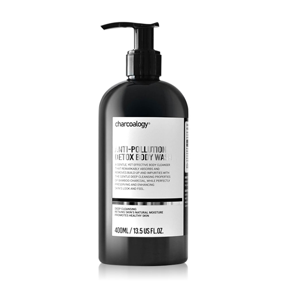 Charcoalogy Anti-Pollution Detox Body Wash 400ml