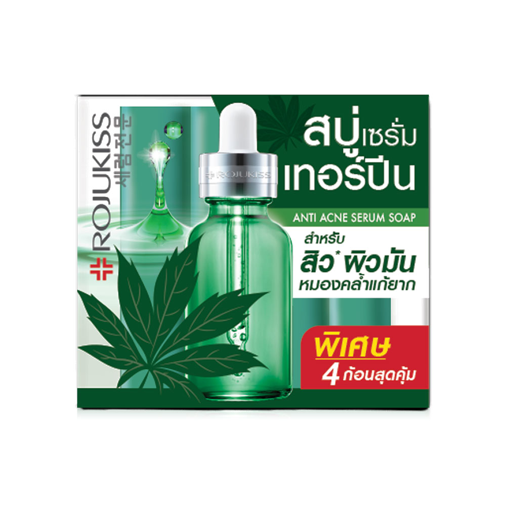 Rojukiss Anti Acne Serum Soap [30g x 4pcs]