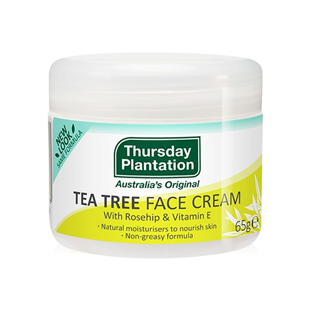 Thursday Plantation Tea Tree Face Cream with Rosehip & Vitamin E 65g