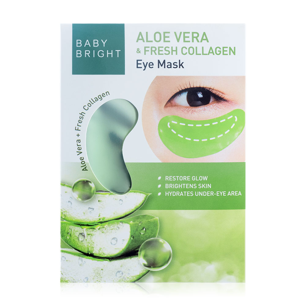 Baby Bright Aloe Vera & Fresh Collagen Eye Mask [2.5g x 1pair]
