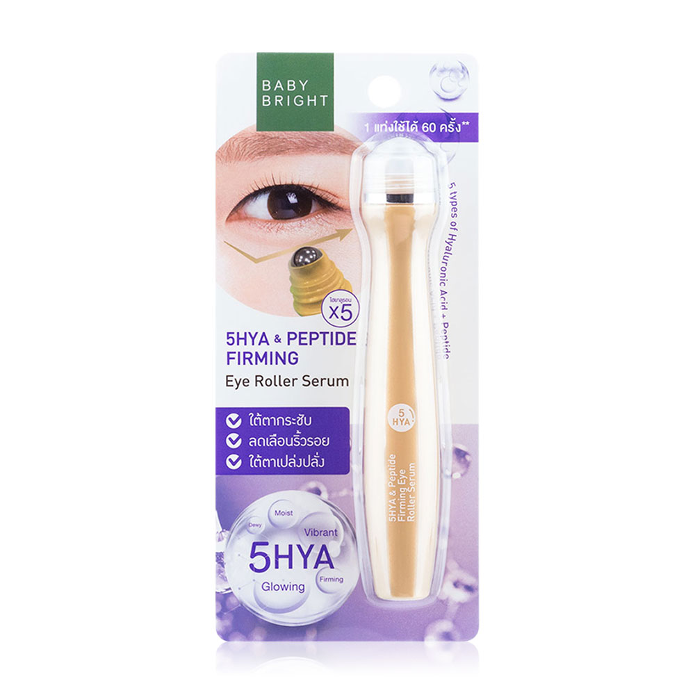 Baby Bright 5Hya & Peptide Firming Eye Roller Serum 15ml