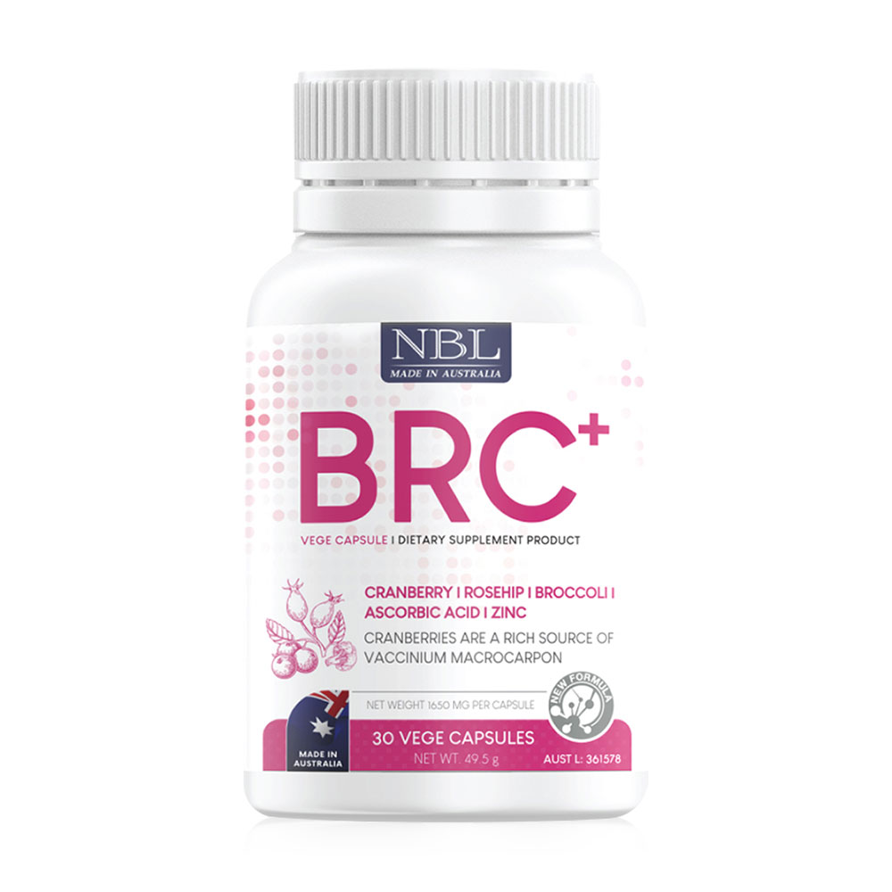 NUBOLIC BRC+ Vege Capsule 30 Capsules