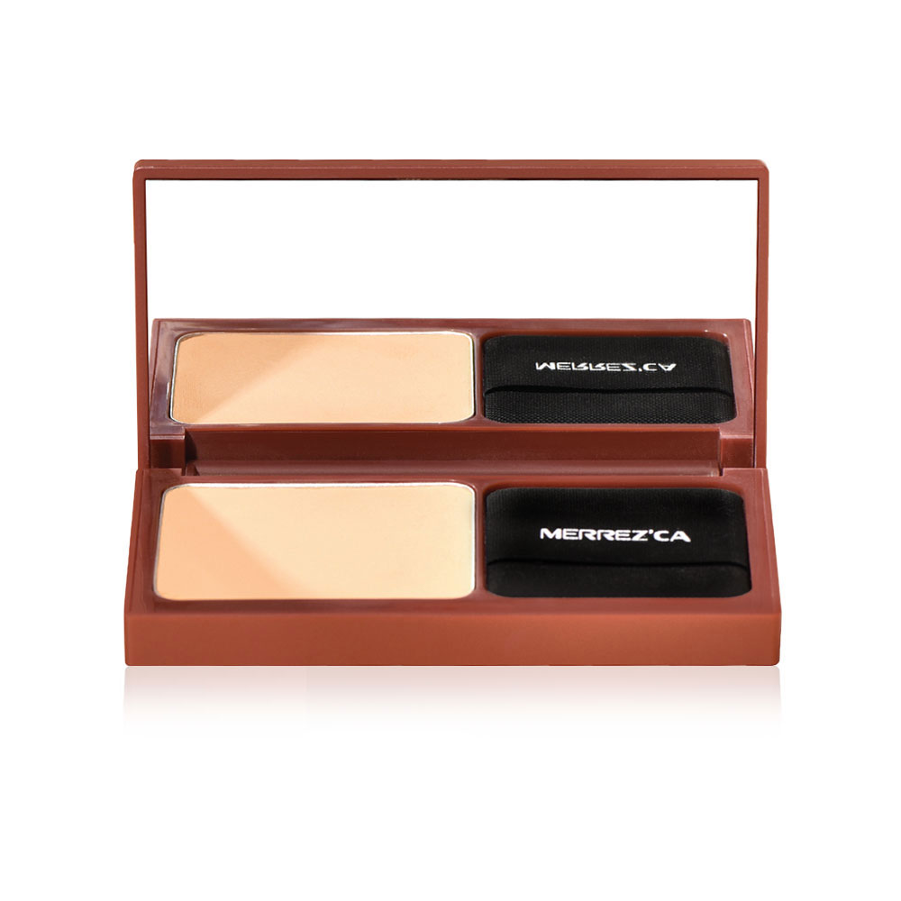 Merrezca Face Up Powder Pact SPF50/PA+++ 10g #23 Soft Beige ( สินค้าหมดอายุ : 2026.01.01 ) 