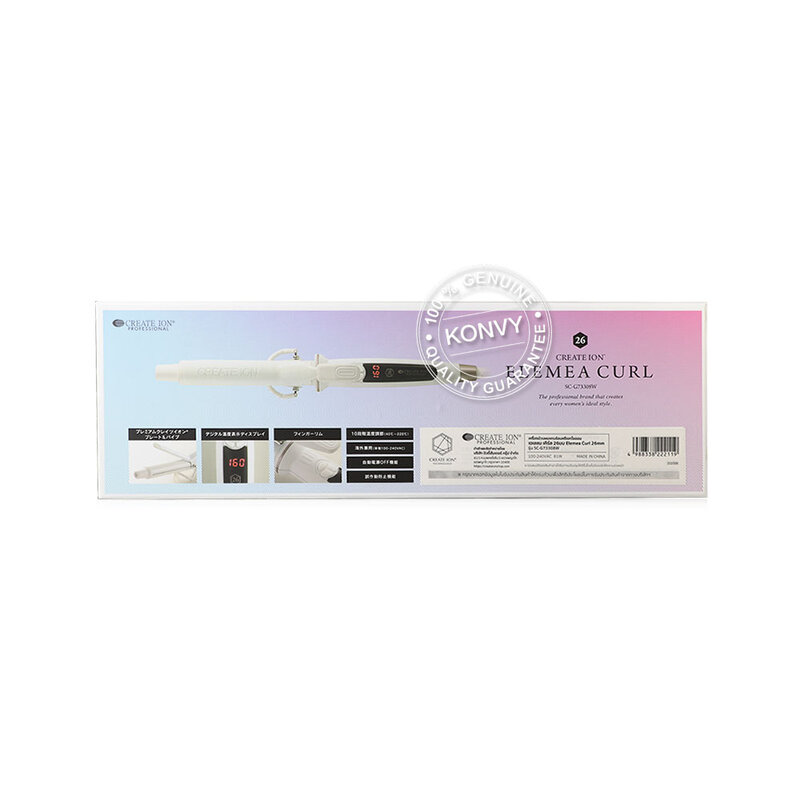 Create Ion Thailand Elemea Curl 26mm #White