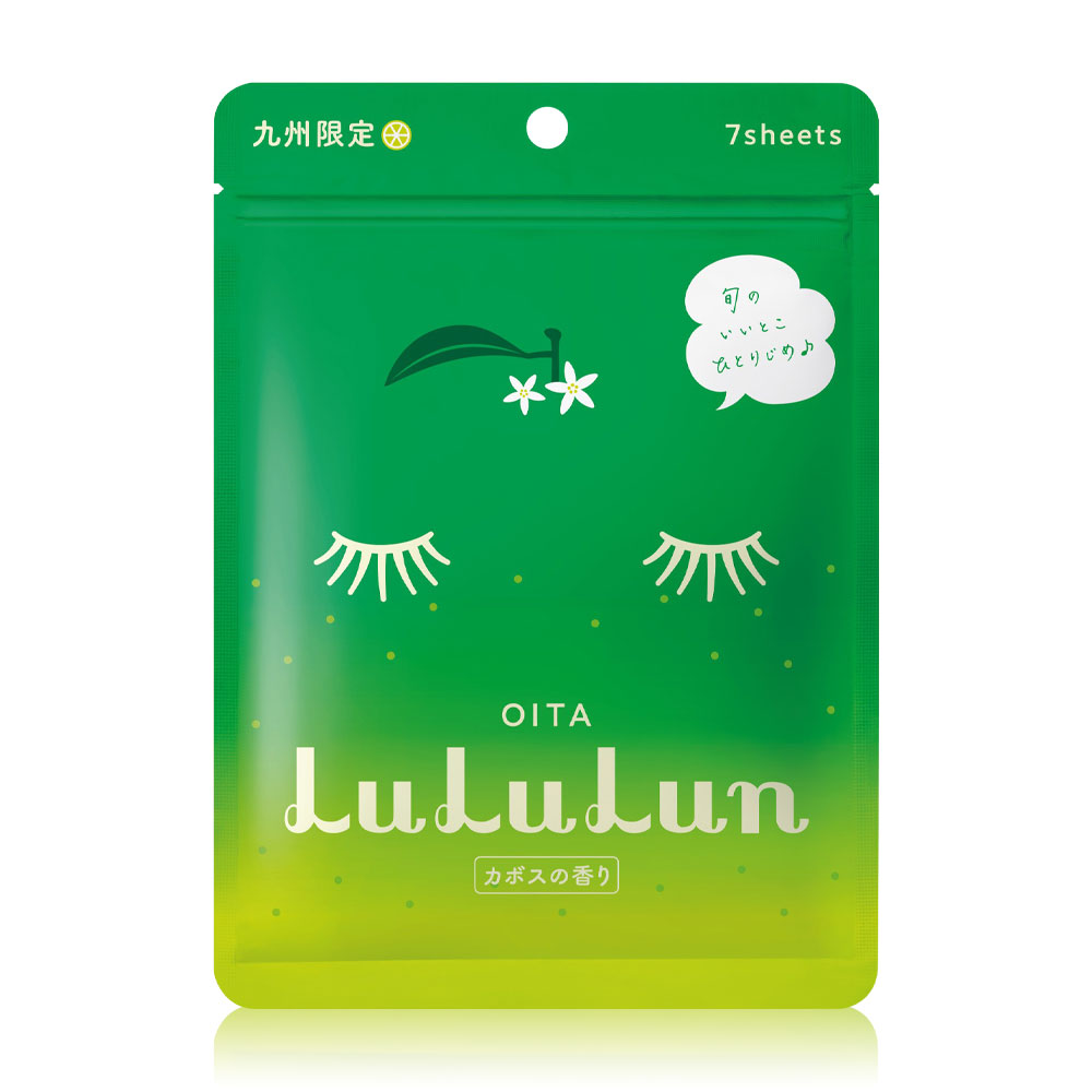 LuLuLun Premium Oita Lime Face Mask 108ml [7 Sheets]