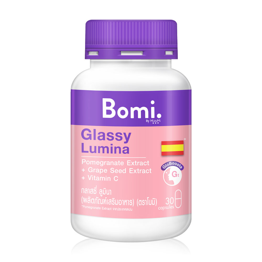 Mizumi Bomi Glassy Lumina 30 Capsules ( สินค้าหมดอายุ : 2026.01.04 ) 
