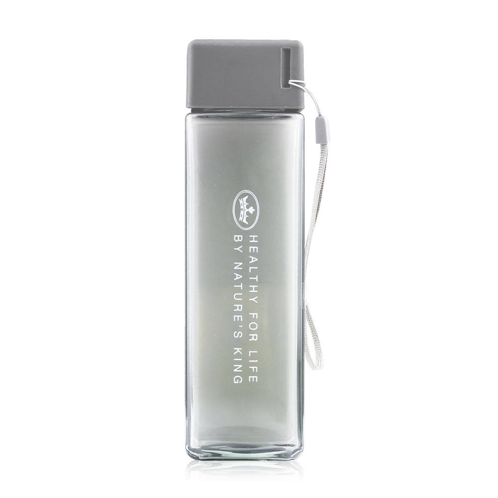[Free Gift] Nature's King Water Bottle Used For Temperatures From -20 To 60 C Size 480ml #Grey