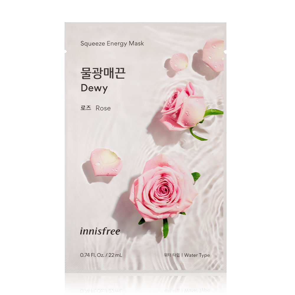 Innisfree Squeeze Energy Mask Rose 22ml