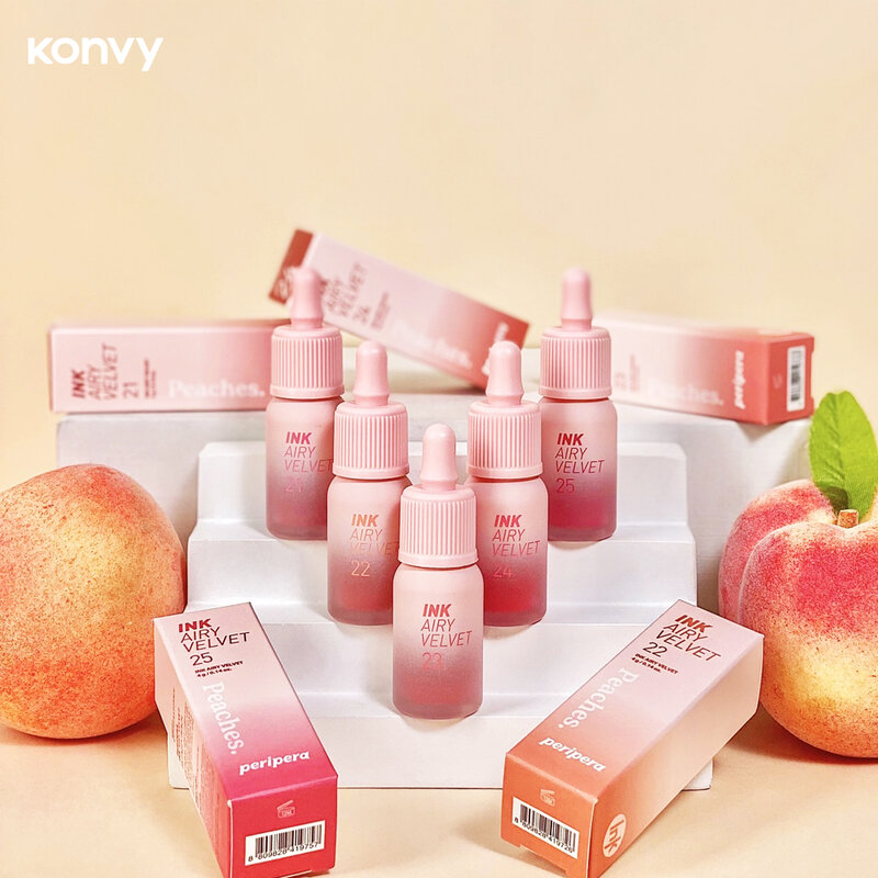 Peripera Ink Airy Velvet 4g #025 Zazzy Peach