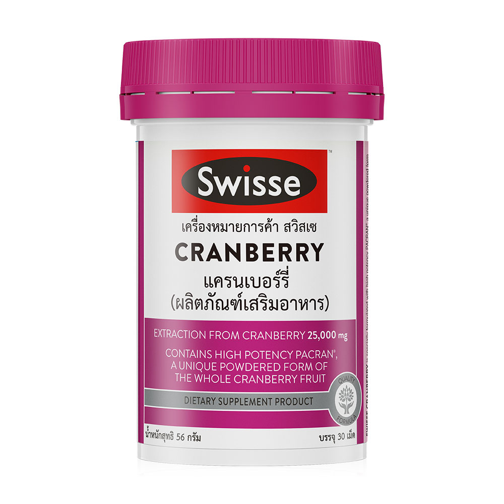 SWISSE UB Cranberry 30 Capsules