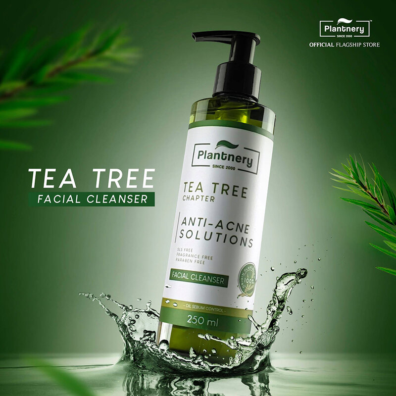 Plantnery Tea Tree Facial Cleanser 250ml
