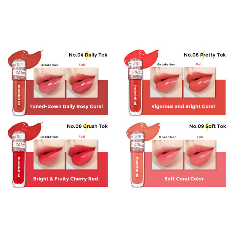Colorgram Thunderbolt Tint Lacquer 4.5g #01 Romance Tok