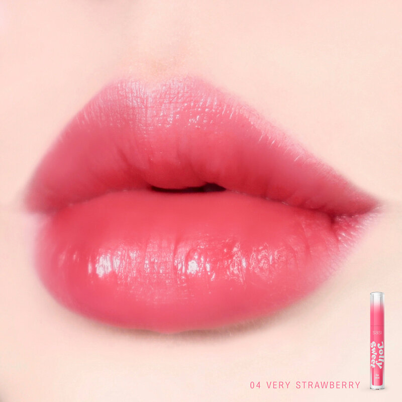 SASI Jolly Sweet Lip Tint 3g #04 Very Strawberry