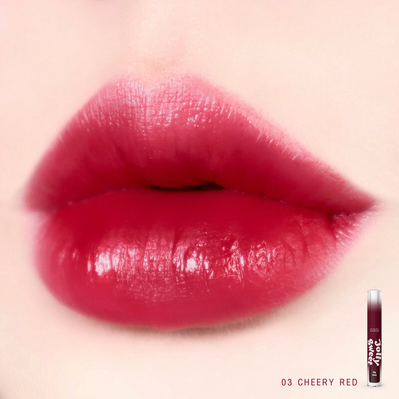 SASI Jolly Sweet Lip Tint 3g #03 Cheery Red
