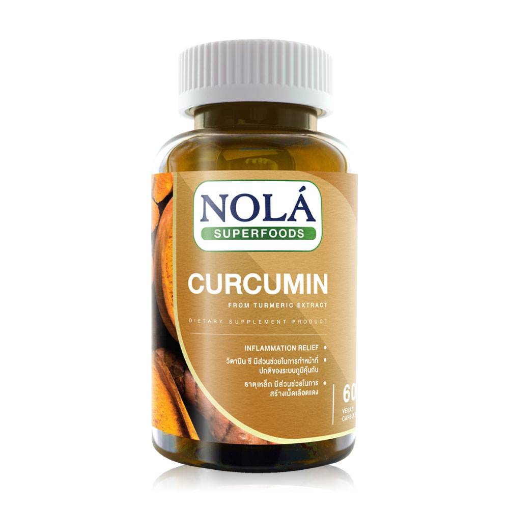 Nola Curcumin 60 Vegan Capsules
