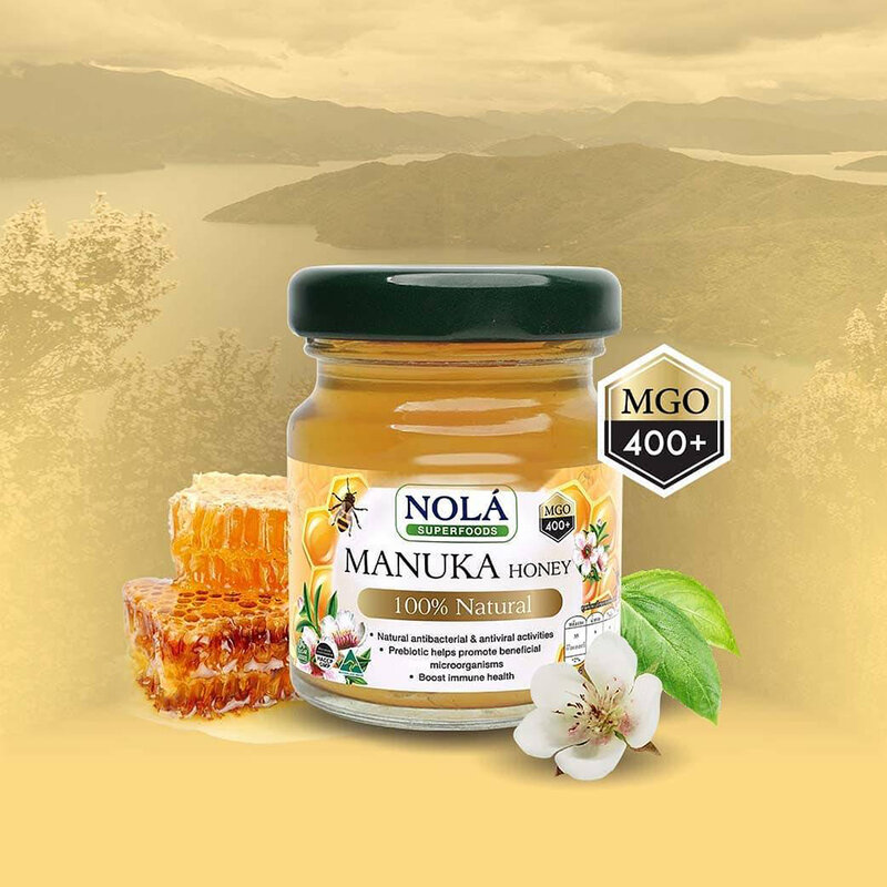 Nola Manuka Honey 100% Natural [45ml x 6 Bottles]