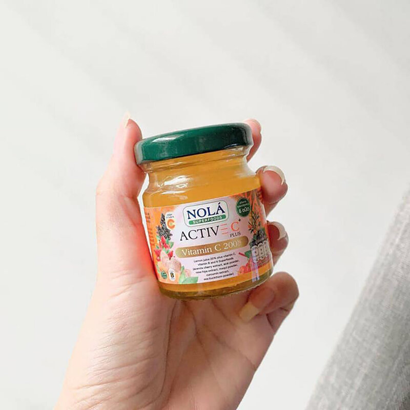 Nola Active C Plus Vitamin C 200% [45ml x 6 Bottles] ( สินค้าหมดอายุ : 2025.10.27 ) 
