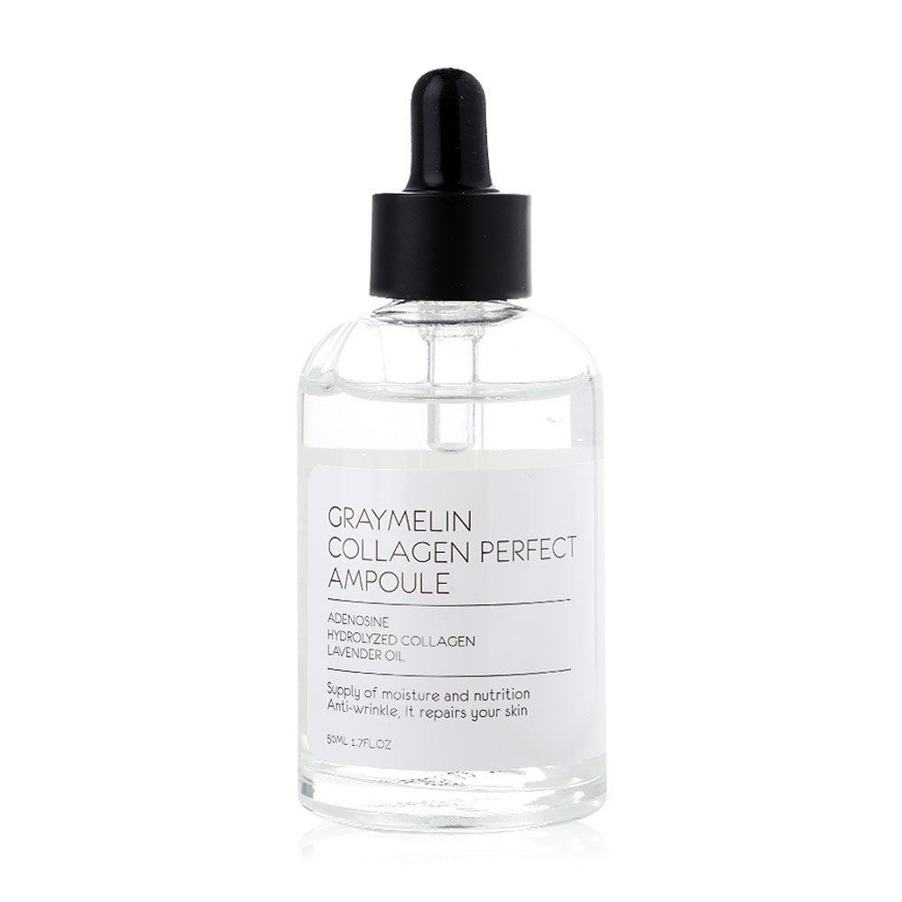 Graymelin Collagen 90% Perfect Ampoule Adenosine Hydrolyzed Collagen Lavender Oil 50ml
