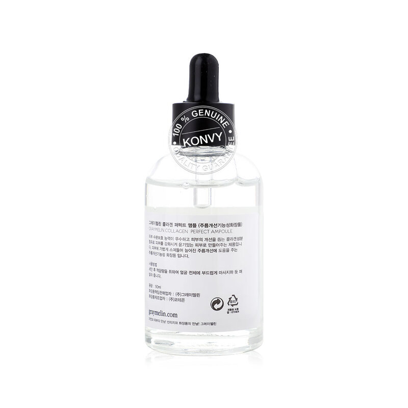 Graymelin Collagen 90% Perfect Ampoule Adenosine Hydrolyzed Collagen Lavender Oil 50ml