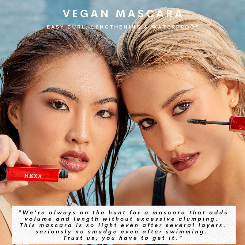 HEXA Vegan Waterproof Mascara 7ml
