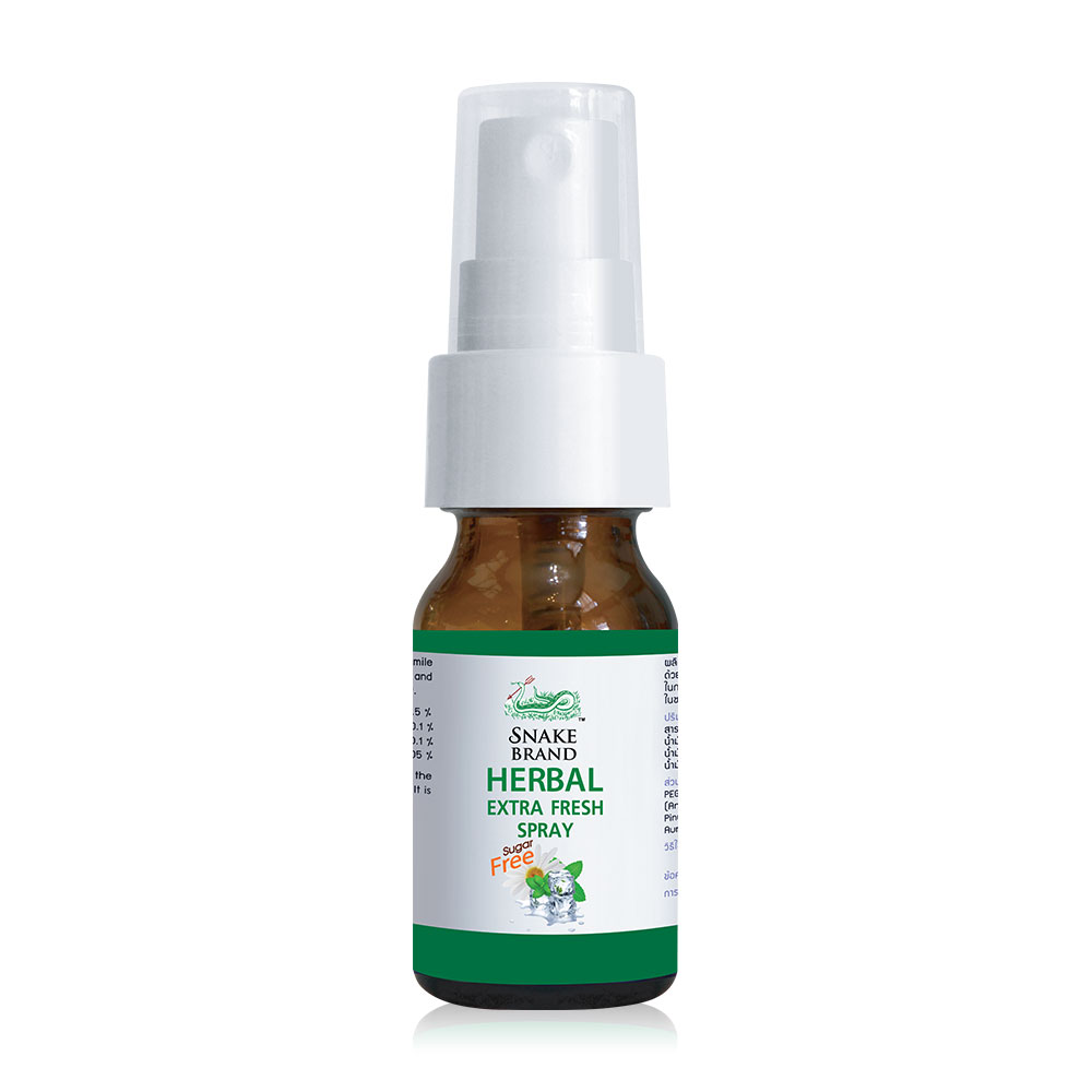 Snake Brand Herbal Extra Fresh Spray 15ml