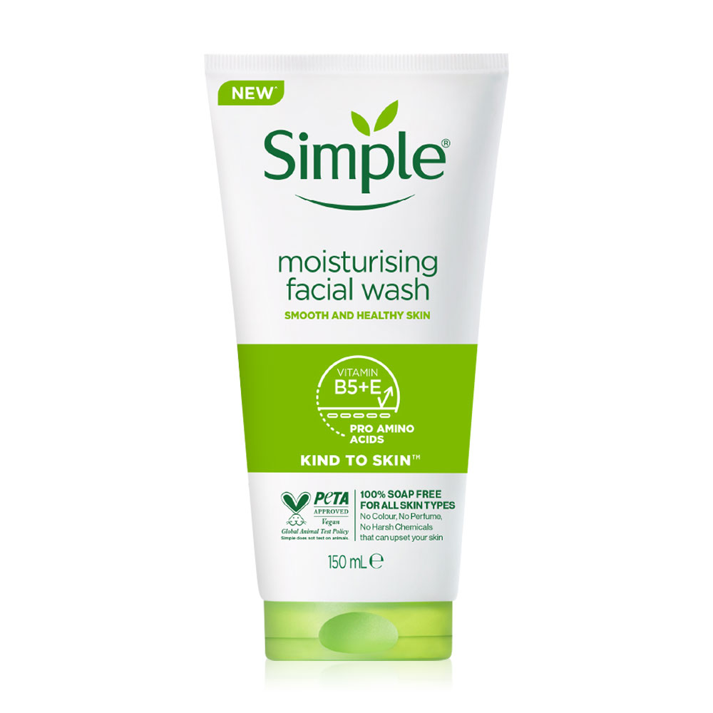 Simple Moisturising Facial Wash 150ml