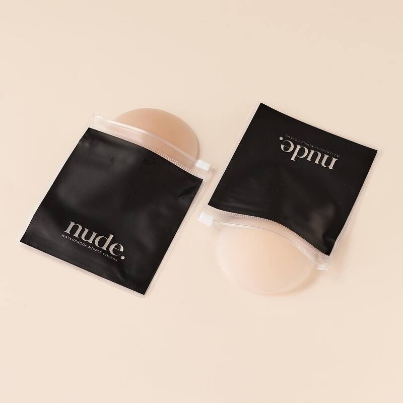 nude. Adhesive Nipple Covers 8 cm #Light