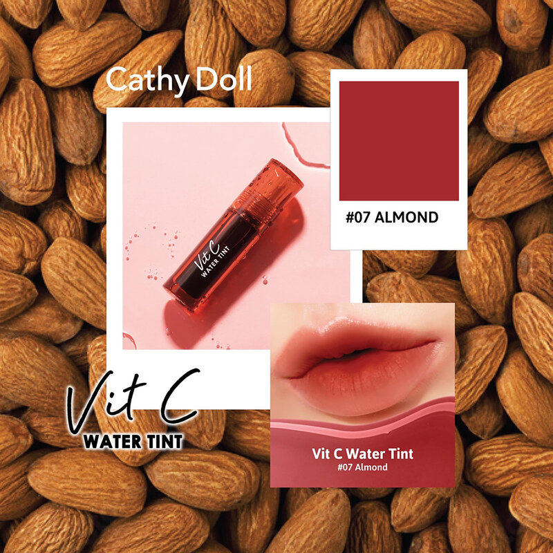 Cathy Doll Vit C Water Tint 2.7g #07 Almond