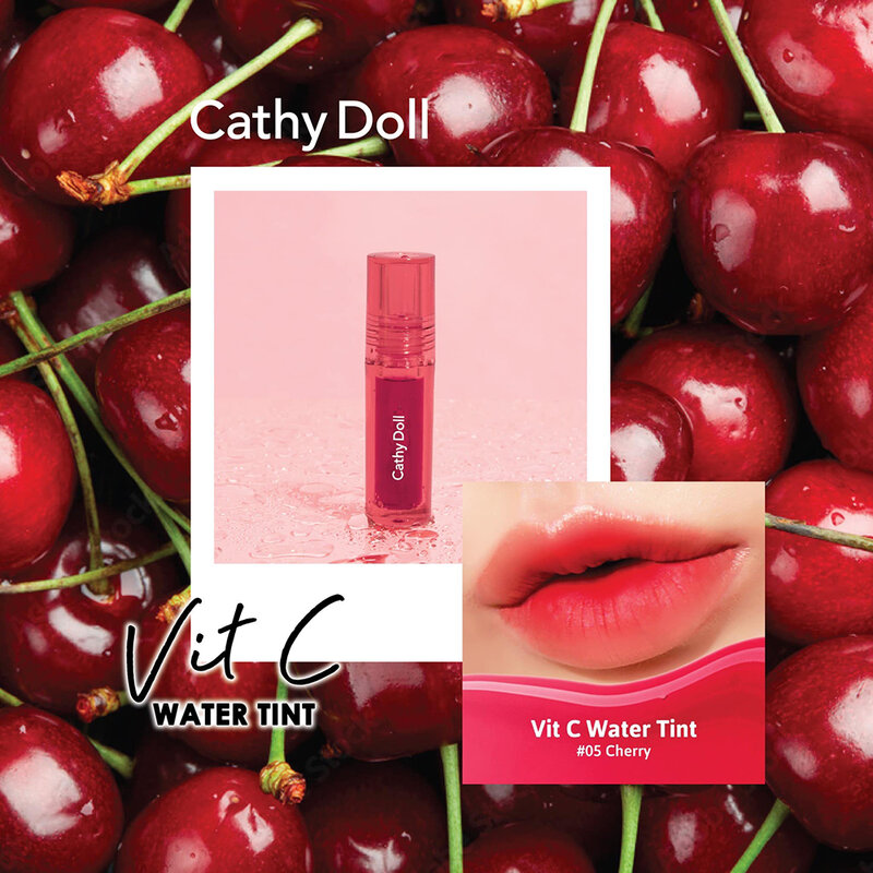 Cathy Doll Vit C Water Tint 2.7g #05 Cherry