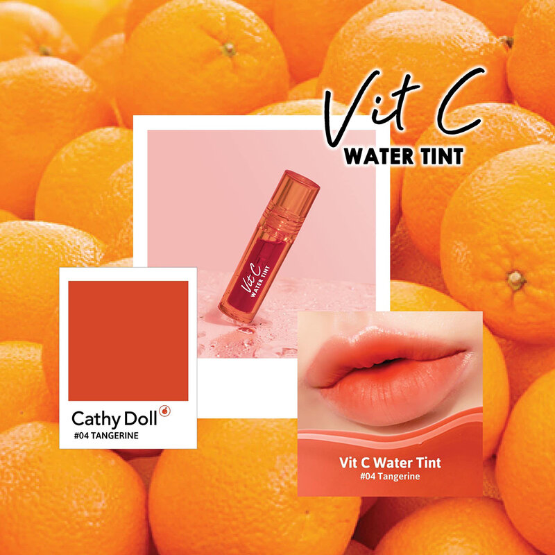 Cathy Doll Vit C Water Tint 2.7g #04 Tangerine
