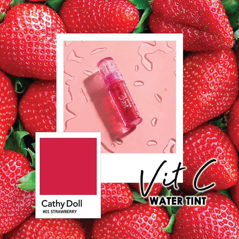 Cathy Doll Vit C Water Tint 2.7g #01 Strawberry