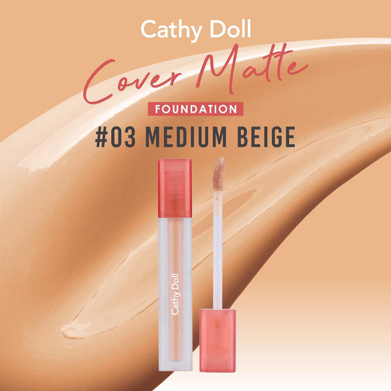 Cathy Doll Cover Matte Concealer 2.4g #03 Medium Beige
