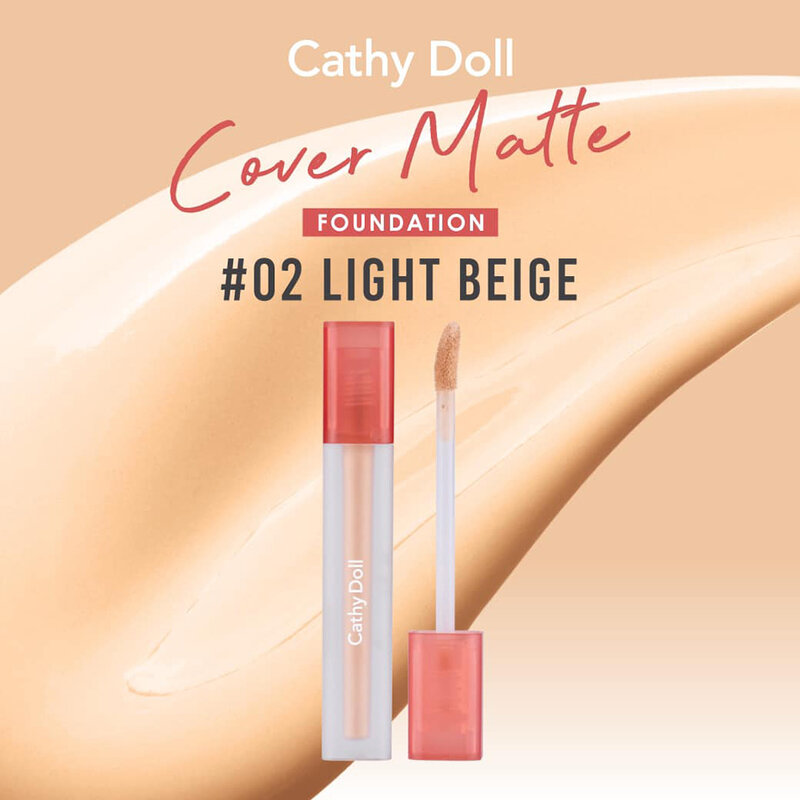 Cathy Doll Cover Matte Concealer 2.4g #02 Light Beige